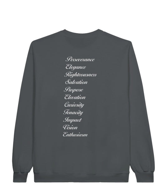 HP Acronym Midweight Fleece Adult Crewneck Sweatshirt